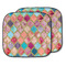Glitter Moroccan Watercolor Car Sun Shade - Two Piece