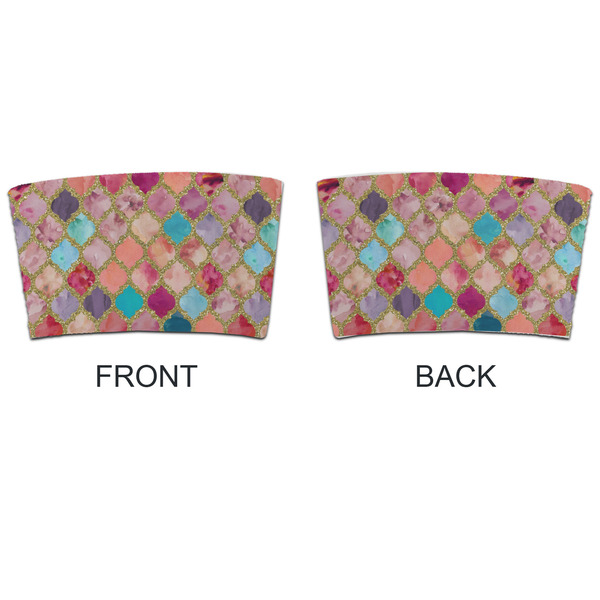 Glitter Moroccan Watercolor Coffee Cup Sleeve - APPROVAL