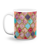 Glitter Moroccan Watercolor Coffee Mug