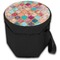 Glitter Moroccan Watercolor Collapsible Personalized Cooler & Seat (Closed)