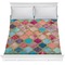Glitter Moroccan Watercolor Comforter - Full / Queen