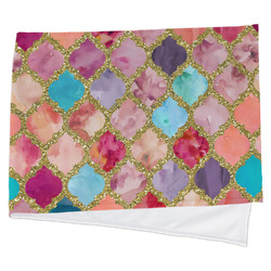 Glitter Moroccan Watercolor Cooling Towel