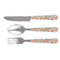 Glitter Moroccan Watercolor Cutlery Set