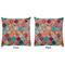 Glitter Moroccan Watercolor Decorative Pillow Case - Approval