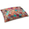 Glitter Moroccan Watercolor Dog Beds - SMALL