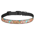 Glitter Moroccan Watercolor Dog Collar