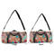 Glitter Moroccan Watercolor Duffle Bag Small and Large