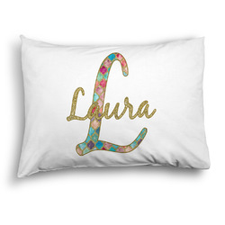 Glitter Moroccan Watercolor Pillow Case - Standard - Graphic