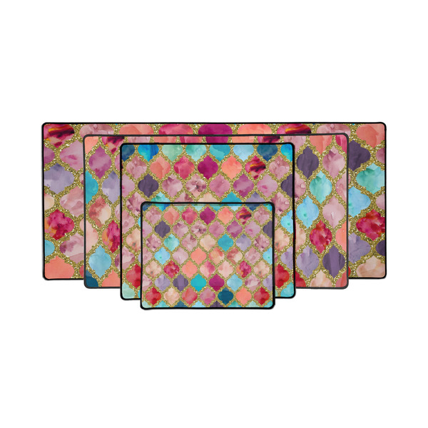 Glitter Moroccan Watercolor Gaming Mats - PARENT/MAIN