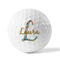 Glitter Moroccan Watercolor Golf Balls - Generic - Set of 12 - FRONT