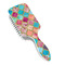 Glitter Moroccan Watercolor Hair Brush - Angle View