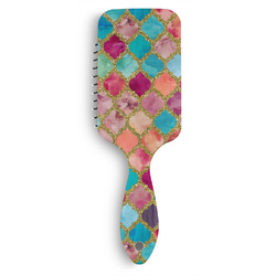 Glitter Moroccan Watercolor Hair Brushes