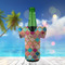 Glitter Moroccan Watercolor Jersey Bottle Cooler - LIFESTYLE