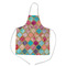 Glitter Moroccan Watercolor Kid's Apron - Medium