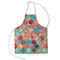 Glitter Moroccan Watercolor Kid's Apron - Small