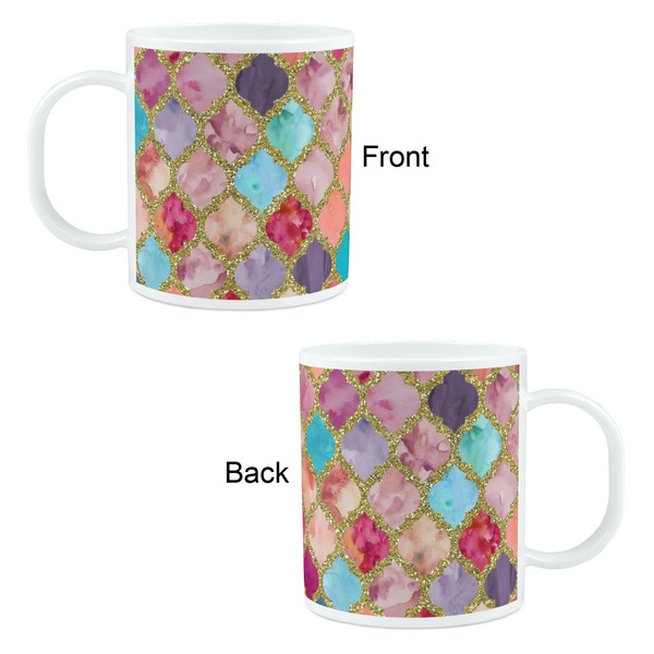 Glitter Moroccan Watercolor Kid's Mug - Apvl
