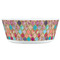 Glitter Moroccan Watercolor Kids Bowls - FRONT