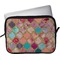 Glitter Moroccan Watercolor Laptop Sleeve / Case - 15"