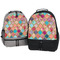 Glitter Moroccan Watercolor Large Backpacks - Both