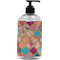 Glitter Moroccan Watercolor Plastic Soap / Lotion Dispenser