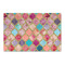 Glitter Moroccan Watercolor Large Rectangle Car Magnets- Front/Main/Approval