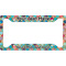 Glitter Moroccan Watercolor License Plate Frame - Style A