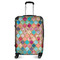 Glitter Moroccan Watercolor Suitcase - 24" Medium - Checked