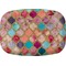 Glitter Moroccan Watercolor Melamine Platter (Personalized)