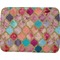 Glitter Moroccan Watercolor Memory Foam Bath Mat - 48"x36"