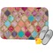 Glitter Moroccan Watercolor Memory Foam Bath Mat - 24"x17"