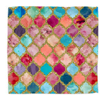 Glitter Moroccan Watercolor Microfiber Dish Rag