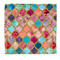 Glitter Moroccan Watercolor Microfiber Dish Rag