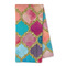 Glitter Moroccan Watercolor Kitchen Towel - Microfiber