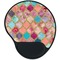 Glitter Moroccan Watercolor Mouse Pad with Wrist Support