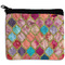 Glitter Moroccan Watercolor Rectangular Coin Purse
