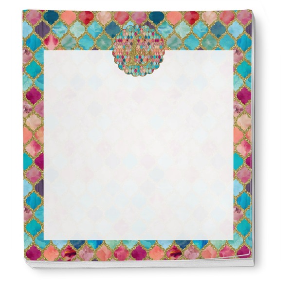 Glitter Moroccan Watercolor Notepad - Apvl