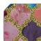 Glitter Moroccan Watercolor Octagon Placemat - Single front (DETAIL)