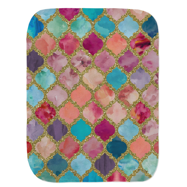Glitter Moroccan Watercolor Old Burp Flat
