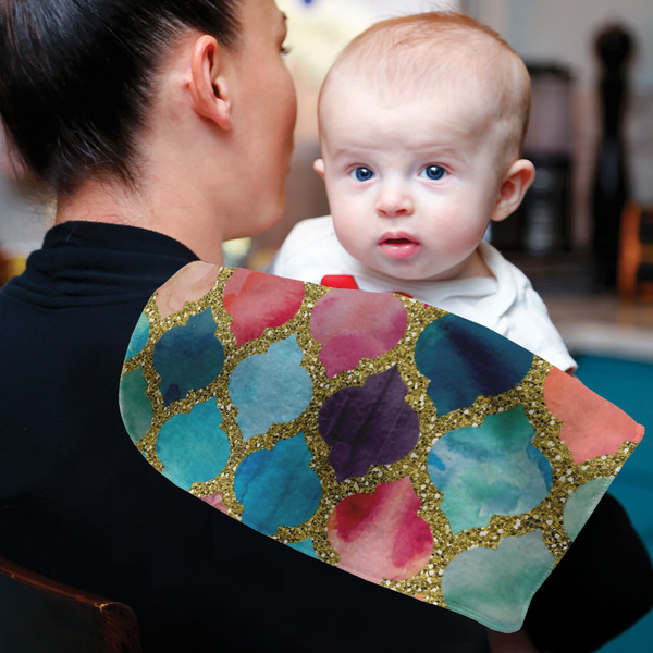 Glitter Moroccan Watercolor Old Burp - Lifestyle