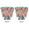 Glitter Moroccan Watercolor Party Cup Sleeves - with bottom - APPROVAL