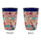 Glitter Moroccan Watercolor Party Cup Sleeves - without bottom - Approval