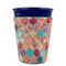 Glitter Moroccan Watercolor Party Cup Sleeves - without bottom - FRONT (on cup)