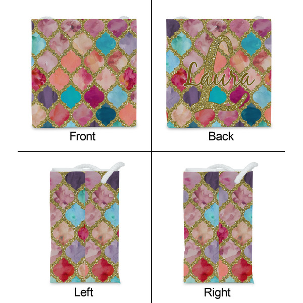 Glitter Moroccan Watercolor Party Favor Gift Bag - Gloss - Approval