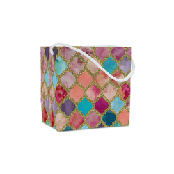 Glitter Moroccan Watercolor Party Favor Gift Bags