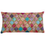 Glitter Moroccan Watercolor Pillow Case