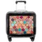 Glitter Moroccan Watercolor Pilot Bag Luggage with Wheels
