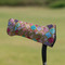 Glitter Moroccan Watercolor Putter Cover - On Putter