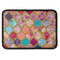 Glitter Moroccan Watercolor Iron On Rectangle Patch