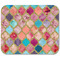 Glitter Moroccan Watercolor Rectangular Mouse Pad - APPROVAL