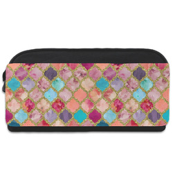 Glitter Moroccan Watercolor Shoe Bag